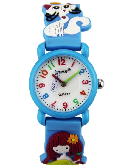 Children's Waterproof Transparent Quartz Watch