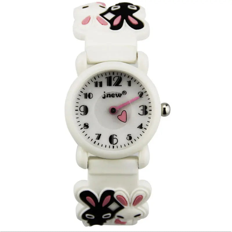 Children's Waterproof Transparent Quartz Watch