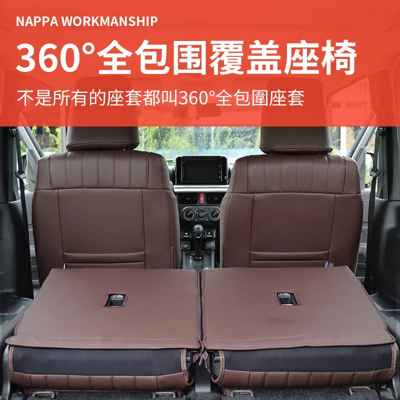 seats For Suzuki Jimny JB64 Sierra JB74W 2019 2025 Leather Auto Interior Styling