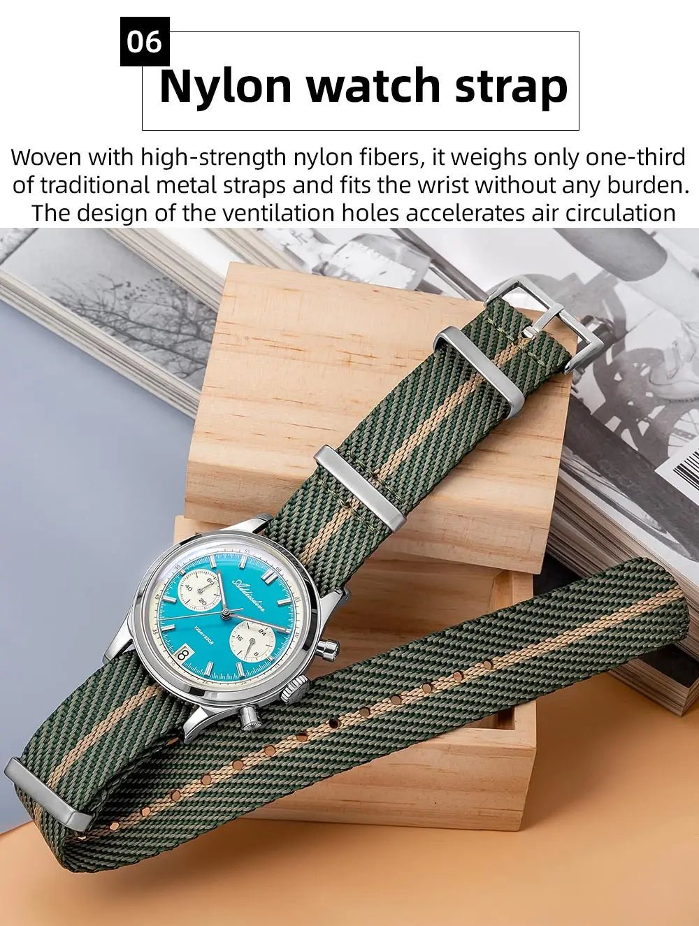ADDIESDIVE AD2095 Men’s Chronograph Watch - SMARTMARTNZ