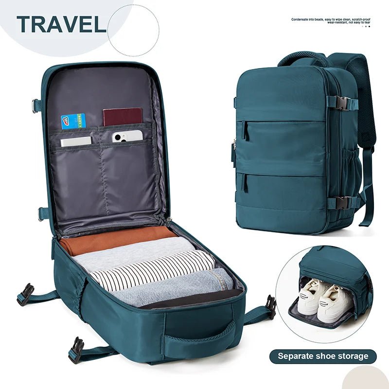 Airline - Approved Cabin Backpack – 40×20×25 | Laptop & Hand Luggage Backpack - SMARTMARTNZ