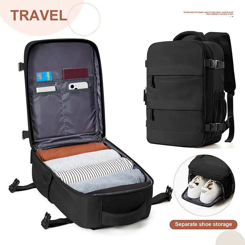 Airline - Approved Cabin Backpack – 40×20×25 | Laptop & Hand Luggage Backpack - SMARTMARTNZ