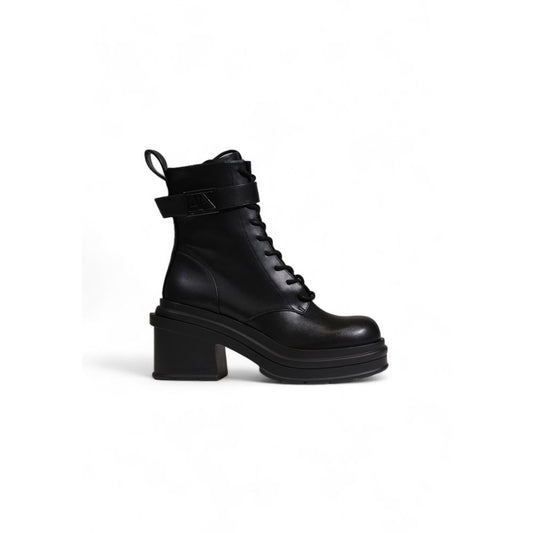 Armani Exchange Black Polyester Boot - SMARTMARTNZ