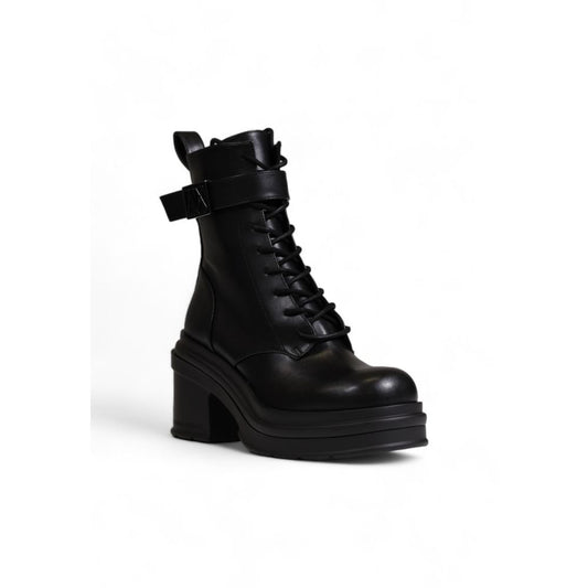 Armani Exchange Black Polyester Boot - SMARTMARTNZ