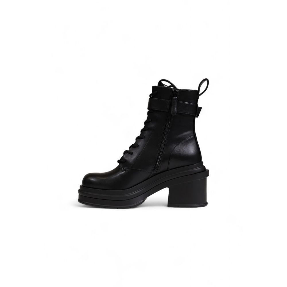 Armani Exchange Black Polyester Boot - SMARTMARTNZ
