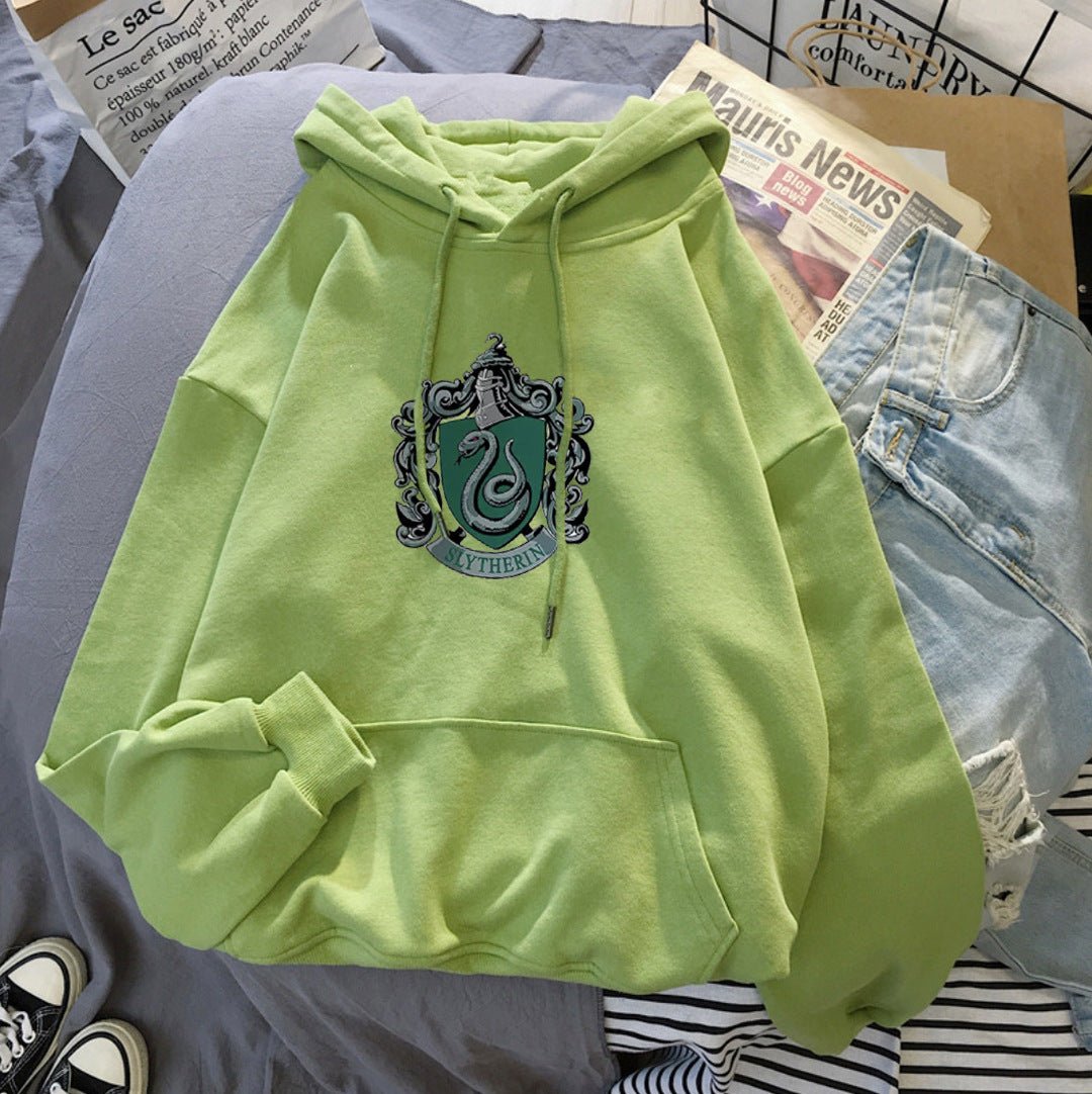 Autumn Winter Couple Top Loose Hooded Sweatshirt - SMARTMARTNZ