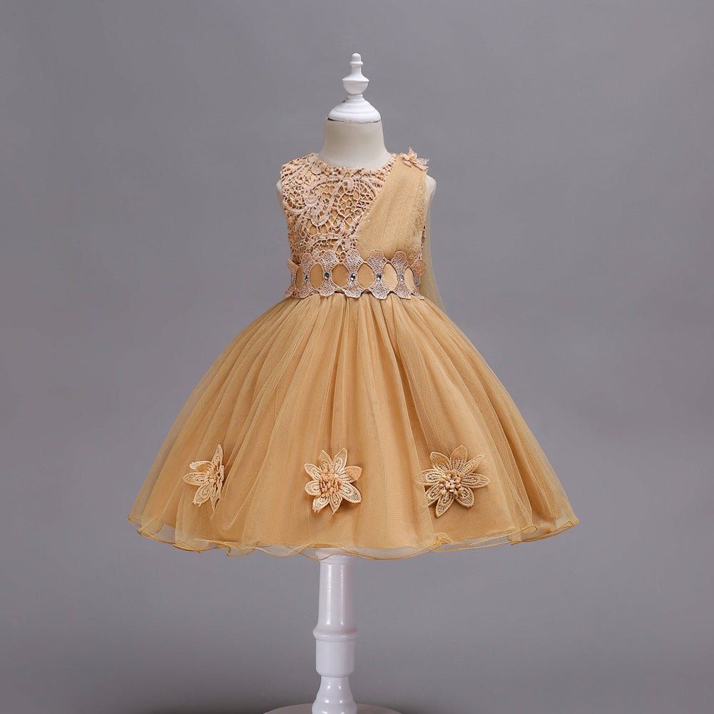 Baby Girl’s Dress – Soft & Breathable Ideal for Playtime, Photoshoots & Celebrations - SMARTMARTNZ