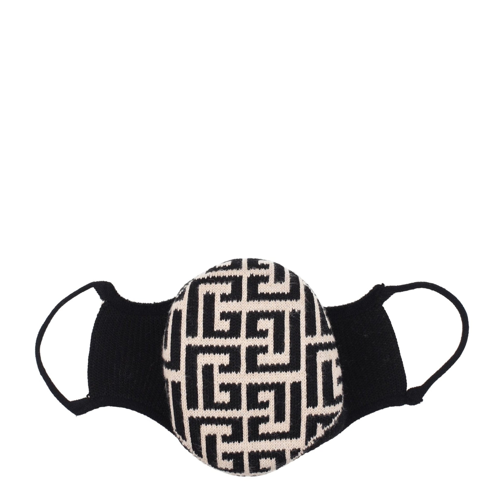 Balmain Beige Cotton Facemasks - SMARTMARTNZ