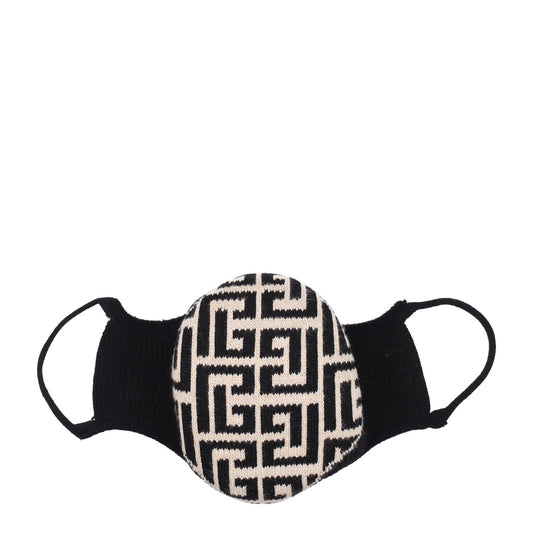 Balmain Beige Cotton Facemasks - SMARTMARTNZ