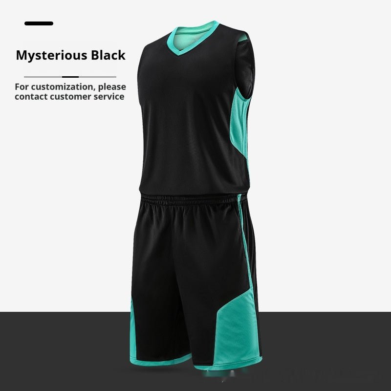 Basketball Wear Suit Training Competition Team Uniform Team Vest Printed Breathable Sports Workout Clothes - SMARTMARTNZ
