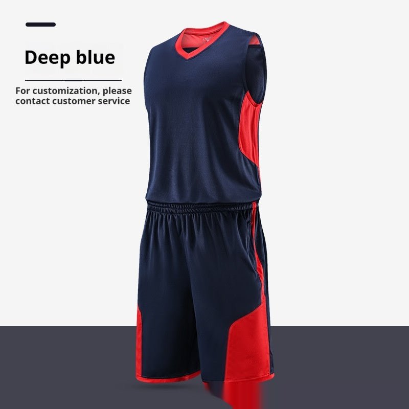 Basketball Wear Suit Training Competition Team Uniform Team Vest Printed Breathable Sports Workout Clothes - SMARTMARTNZ