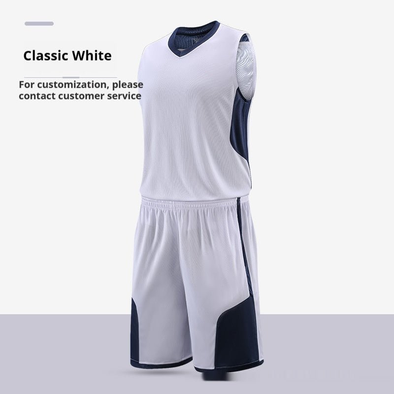 Basketball Wear Suit Training Competition Team Uniform Team Vest Printed Breathable Sports Workout Clothes - SMARTMARTNZ