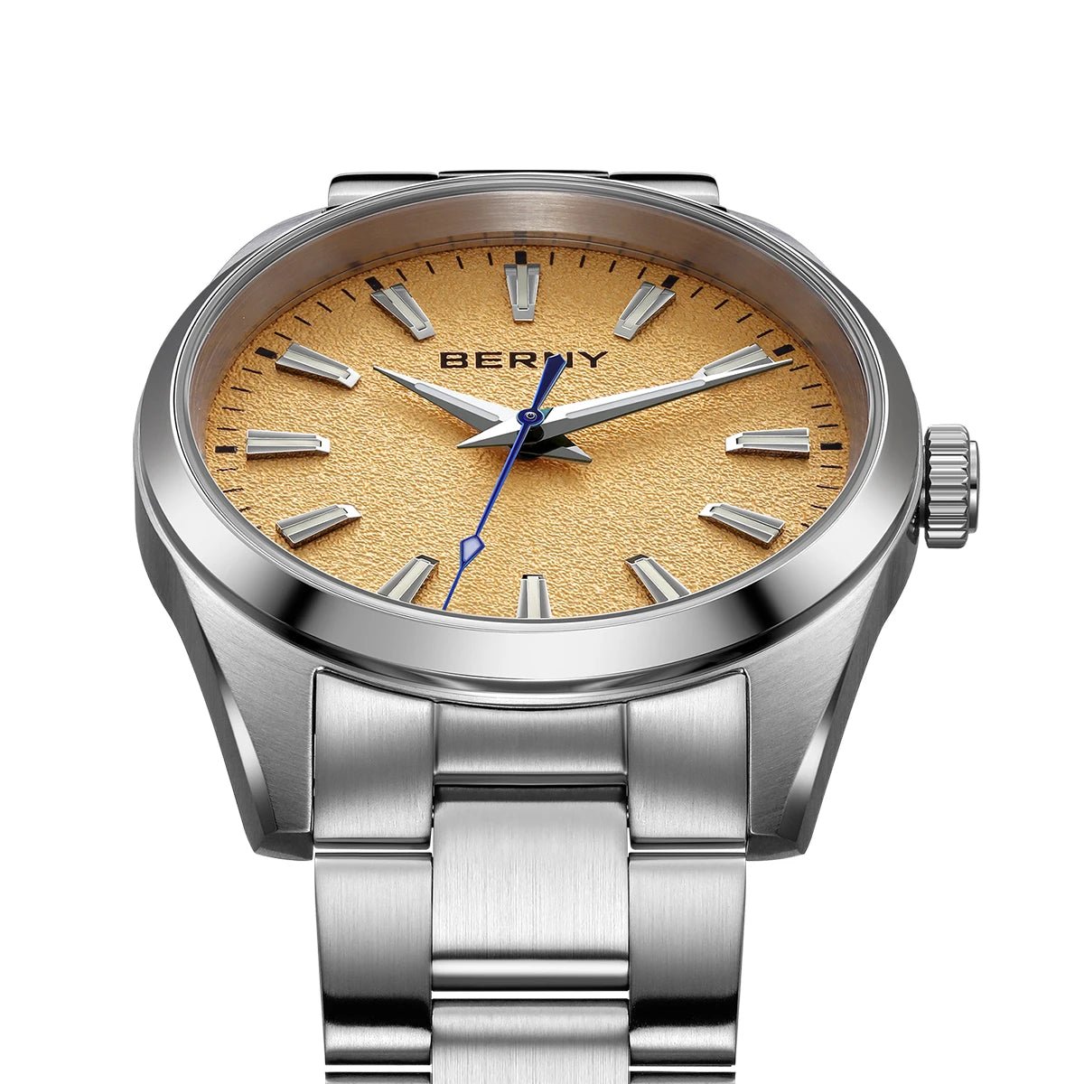 BERNY Men’s Luminous Sapphire Quartz Watch - SMARTMARTNZ