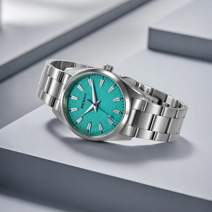 BERNY Men’s Luminous Sapphire Quartz Watch - SMARTMARTNZ
