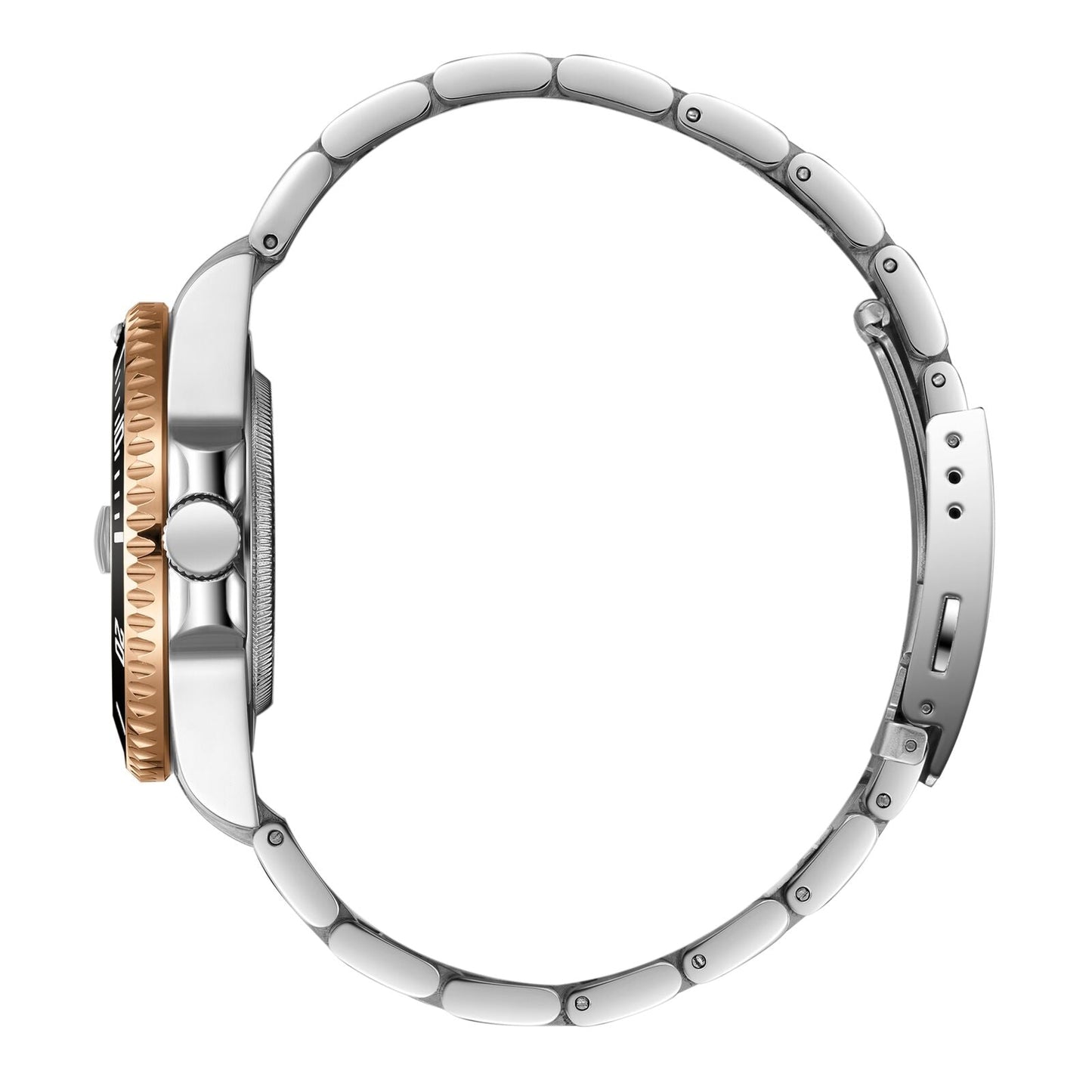 Beverly Hills  Polo Club Metallic Stainless Steel Men's Watch - BP3791X.550