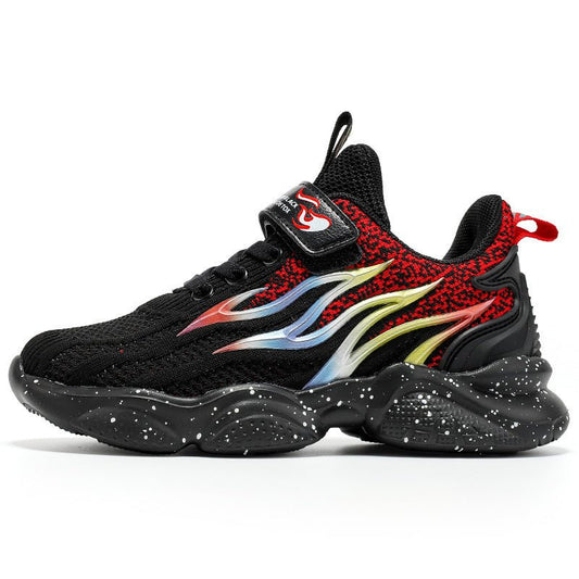 Boys’ Vintage - Style Mesh Sneakers – Breathable & Lightweight - SMARTMARTNZ