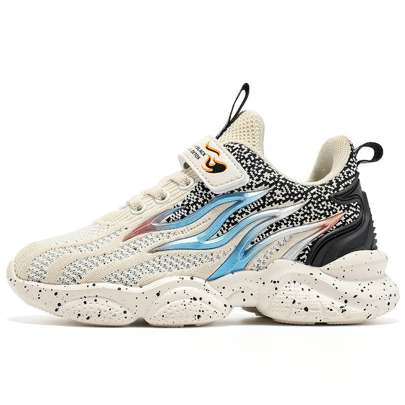 Boys’ Vintage - Style Mesh Sneakers – Breathable & Lightweight - SMARTMARTNZ