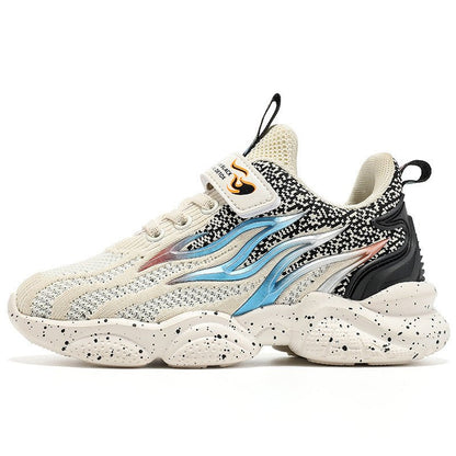 Boys’ Vintage - Style Mesh Sneakers – Breathable & Lightweight - SMARTMARTNZ