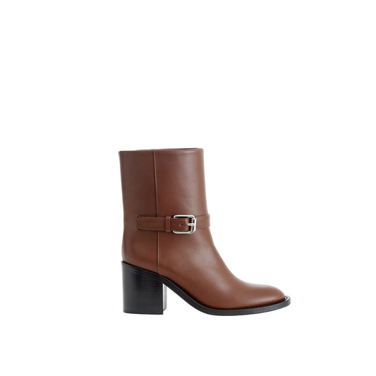 Burberry Brown Leather Boot - SMARTMARTNZ
