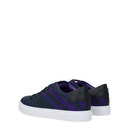 Burberry Green Fabric Sneakers - SMARTMARTNZ
