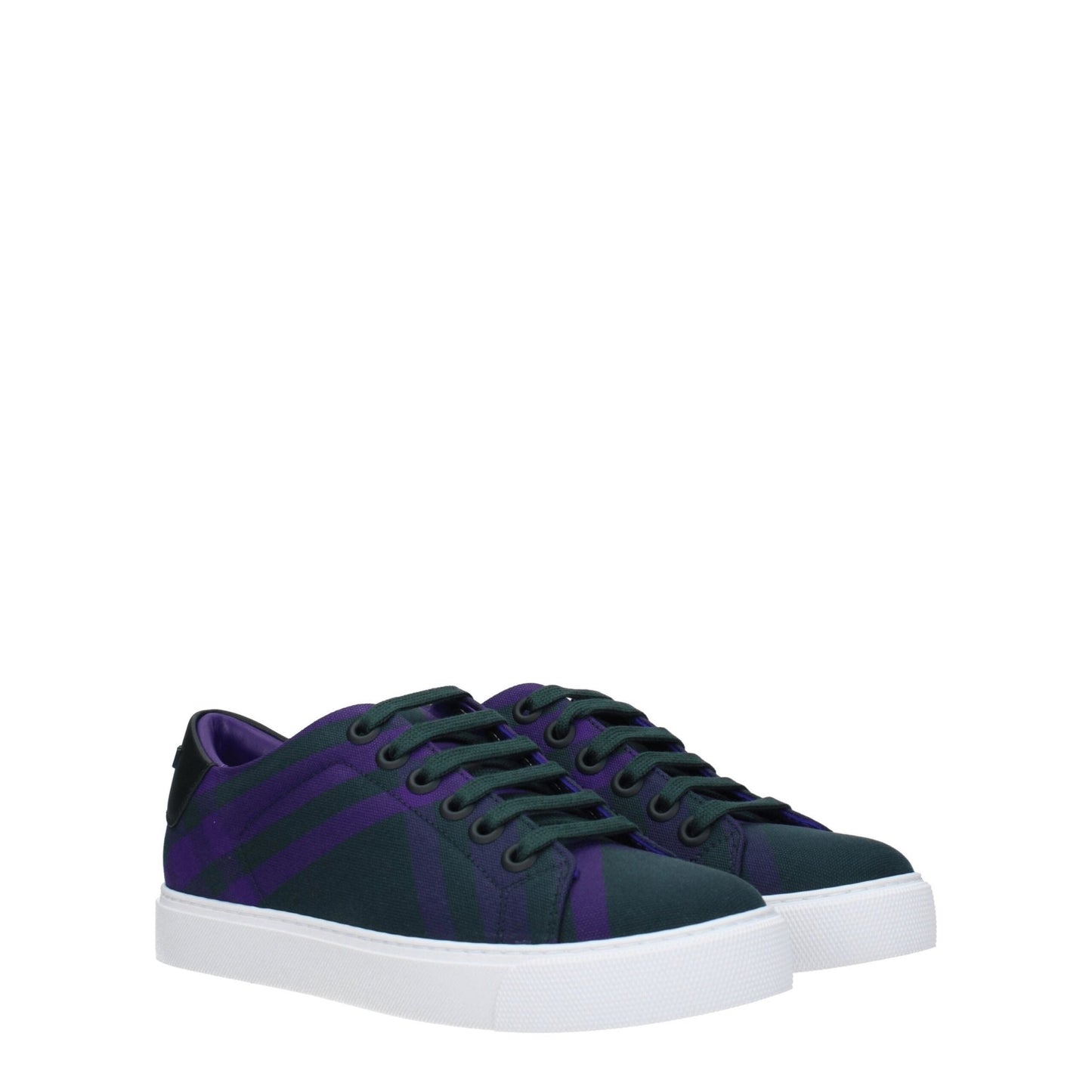Burberry Green Fabric Sneakers - SMARTMARTNZ