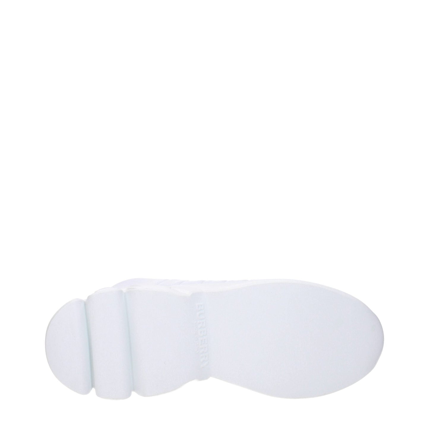 Burberry White Leather Sneakers - SMARTMARTNZ