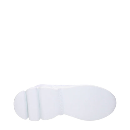 Burberry White Leather Sneakers - SMARTMARTNZ