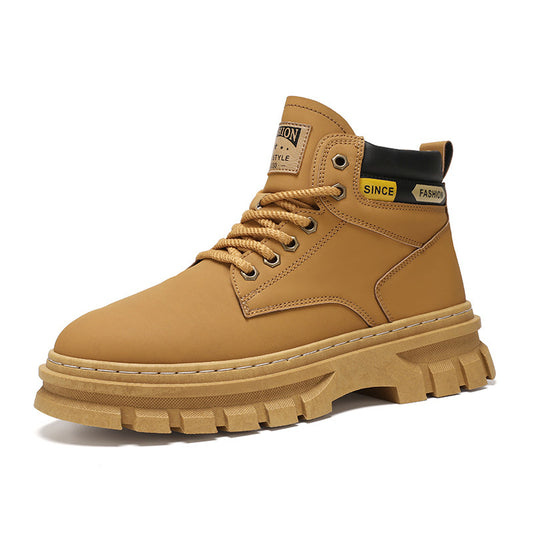 British Workwear Style Men’s Martin Boots