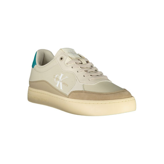 Calvin Klein Beige Polyester Sneaker - SMARTMARTNZ