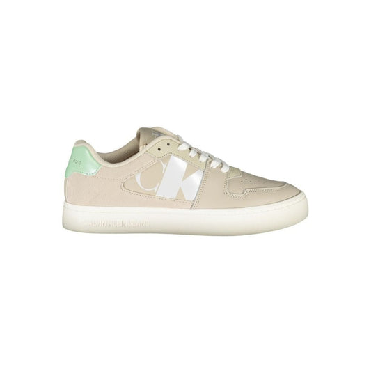 Calvin Klein Beige Polyester Sneaker - SMARTMARTNZ