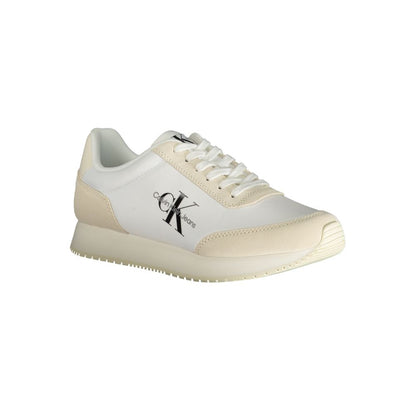 Calvin Klein Beige Polyester Sneaker - SMARTMARTNZ