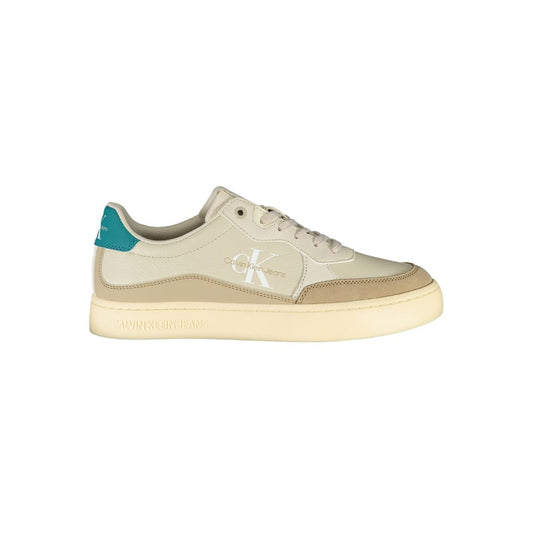 Calvin Klein Beige Polyester Sneaker - SMARTMARTNZ