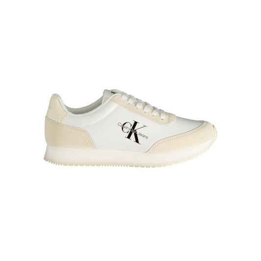 Calvin Klein Beige Polyester Sneaker - SMARTMARTNZ