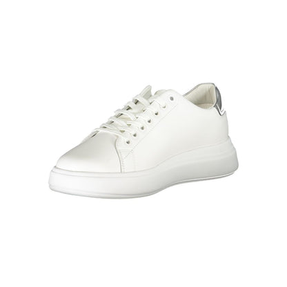 Calvin Klein Chic White Sneakers with Contrast Details - SMARTMARTNZ