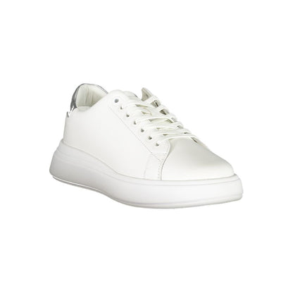 Calvin Klein Chic White Sneakers with Contrast Details - SMARTMARTNZ