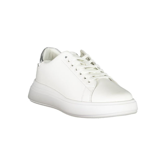 Calvin Klein Chic White Sneakers with Contrast Details - SMARTMARTNZ