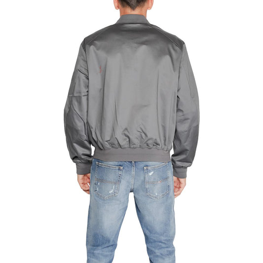 Calvin Klein Gray Organic Cotton Jackets & Coat - SMARTMARTNZ