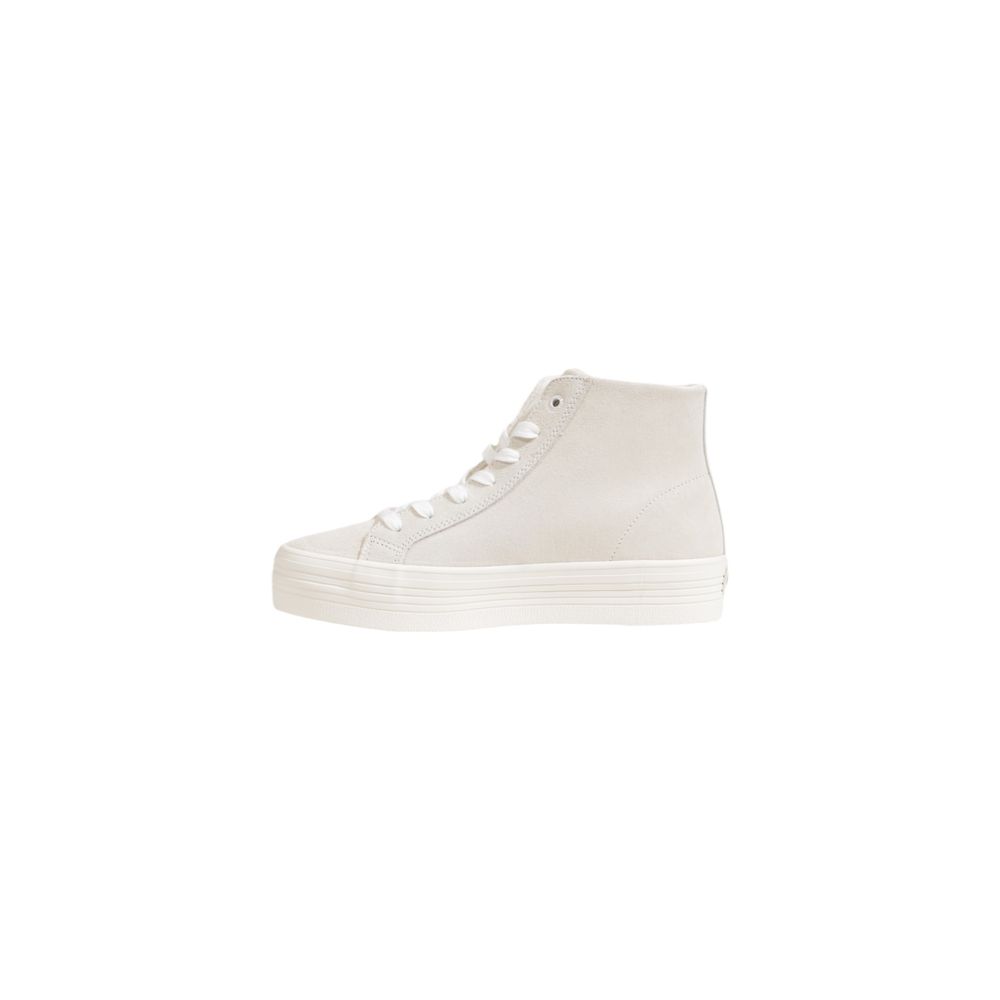 Calvin Klein Jeans Beige Suede Leather Sneaker - SMARTMARTNZ