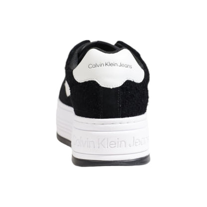 Calvin Klein Jeans Black Leather Sneaker - SMARTMARTNZ