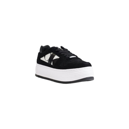 Calvin Klein Jeans Black Leather Sneaker - SMARTMARTNZ