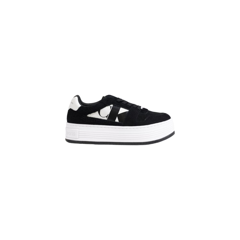 Calvin Klein Jeans Black Leather Sneaker - SMARTMARTNZ