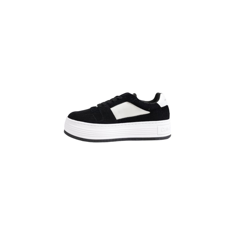 Calvin Klein Jeans Black Leather Sneaker - SMARTMARTNZ