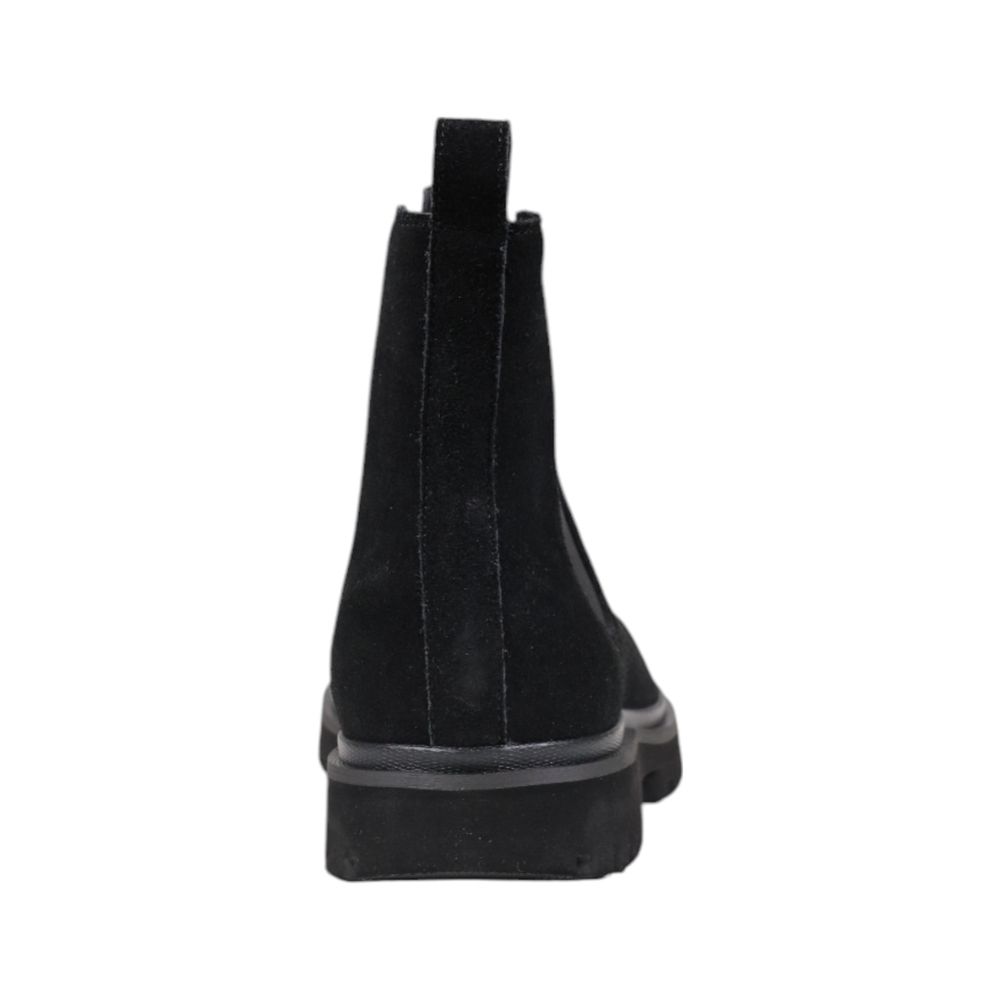 Calvin Klein Jeans Black Suede Leather Boot - SMARTMARTNZ
