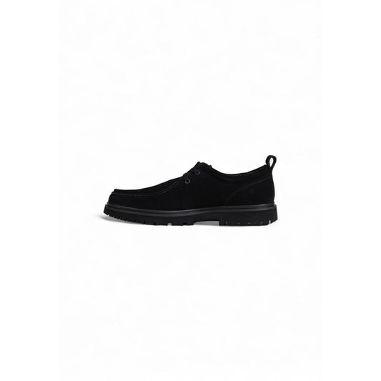 Calvin Klein Jeans Black Suede Leather Oxfords And Derby - SMARTMARTNZ