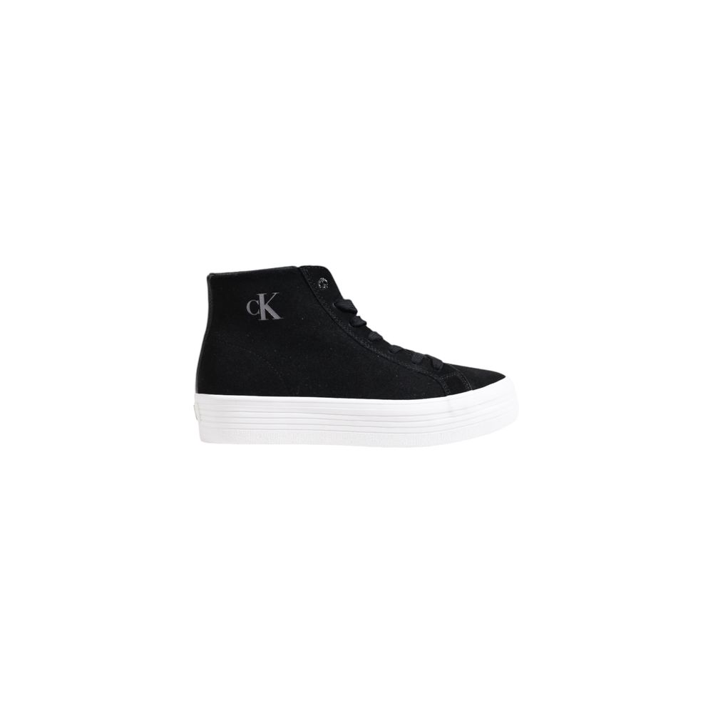 Calvin Klein Jeans Black Suede Leather Sneaker - SMARTMARTNZ