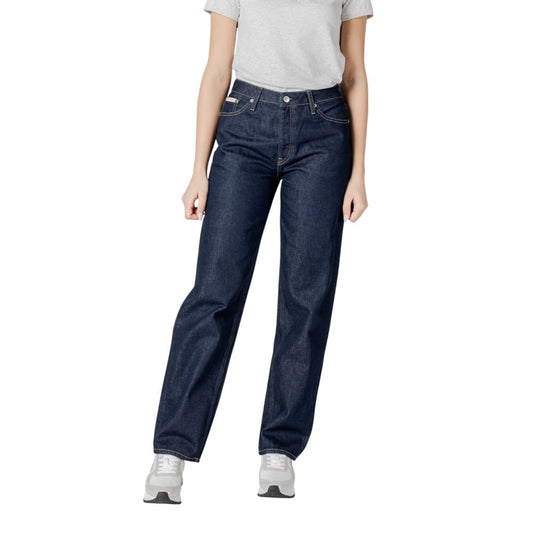 Calvin Klein Jeans Blue Cotton Relaxed Fit Jean - SMARTMARTNZ