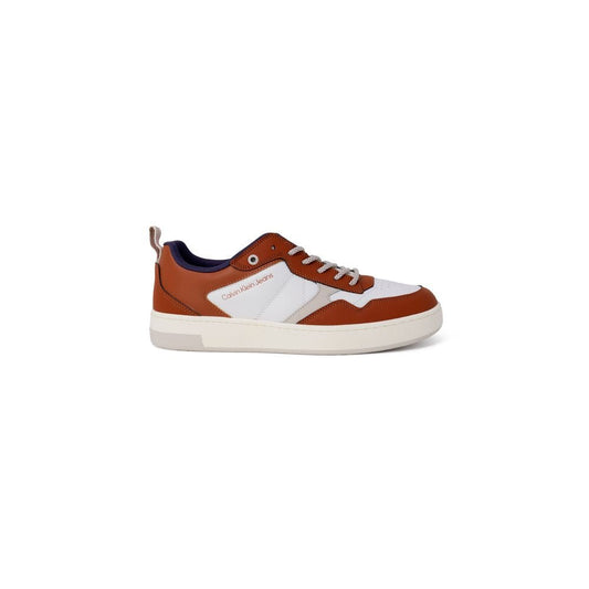 Calvin Klein Jeans Brown Leather Sneaker - SMARTMARTNZ