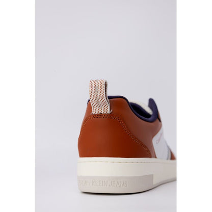 Calvin Klein Jeans Brown Leather Sneaker - SMARTMARTNZ