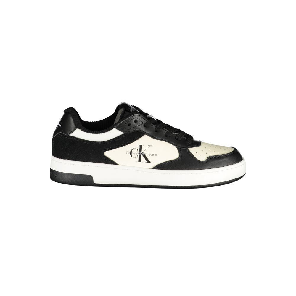 Calvin Klein Sleek Black Sneakers with Contrast Details - SMARTMARTNZ