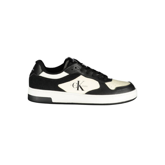 Calvin Klein Sleek Black Sneakers with Contrast Details - SMARTMARTNZ